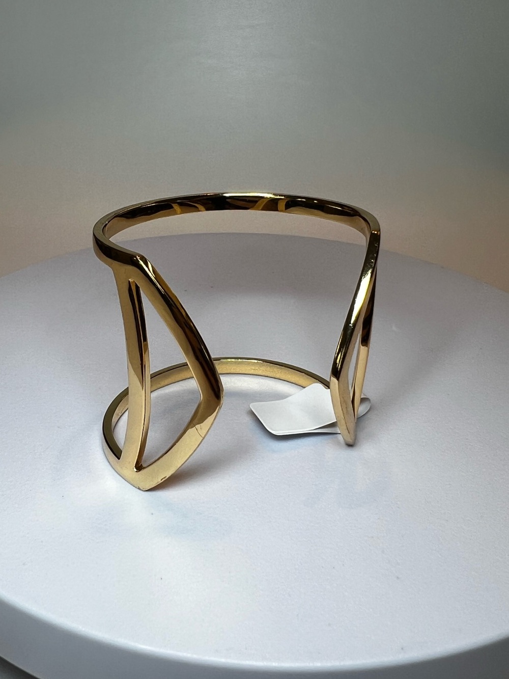 Jules Smith Jane cuff $90 Gold geometric open adjustable cuff bracelet